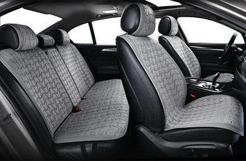 Beltex Chicago накидки на сидіння авто комплект сірі (BX85200) &mdash; основне фото товару
