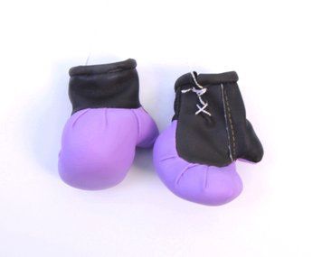 BOX рукавички на дзеркала заднього виду, малі фіолетові "Nike" - "Adidas" &mdash; основне фото товару