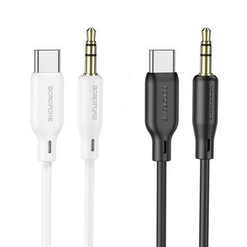 Переходник AUX 3.5mm-Type-C Borofone BL18 1m &mdash; основное фото товара