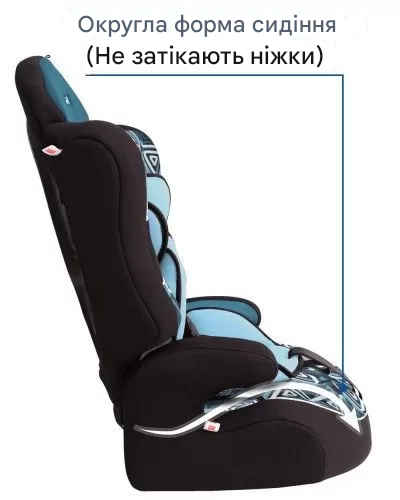 Детское автокресло SIGER ART ДРАЙВ 1&ndash;12 лет, 9&ndash;36 кг Геометрия &mdash; основное фото товара