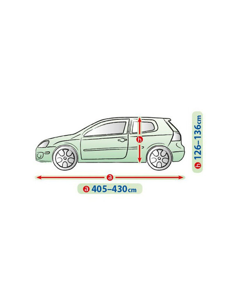 Kegel Mobile Garage Hatchback тент L1 405-430х137см (5-4103-248-3020) &mdash; основное фото товара