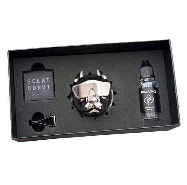 Ароматизатор в авто на дефлектор Пітбуль Gun Black Морський бриз