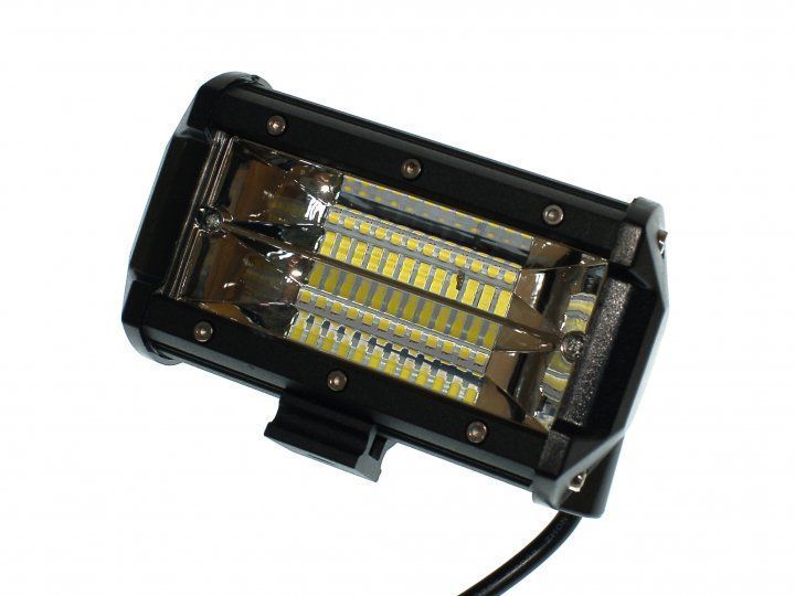 рабочая led фара прямоугольная 72W Flood 130x70x60 мм 9/30V &mdash; основное фото товара