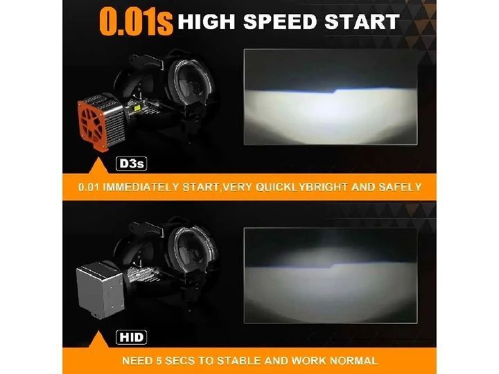 D30 LED лампа D1S 12V 110W 12000Lm 6000K &mdash; основне фото товару