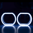 LED-маска для лінз R6-O 2.5" 6000K біле світло 2 шт