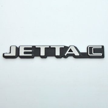 Емблема - напис "JETTA C" скотч 195х25 мм