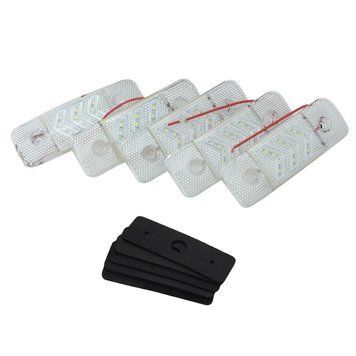 LED габарит MRT MRT-51 115x40 мм 12/24V білий LED 5 шт