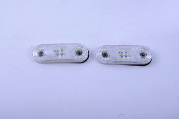 LED габарит Thoc Auto ТН-1830 115x40 мм 12/24V білий LED 2 шт