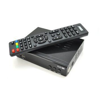 Приставка цифрова DVB-T2 OP-407 220V HDMI 1-USB вихід бічний &mdash; основне фото товару