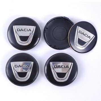 Dacia колпачки на диски (58/56 мм) наклейка 4 шт &mdash; основное фото товара