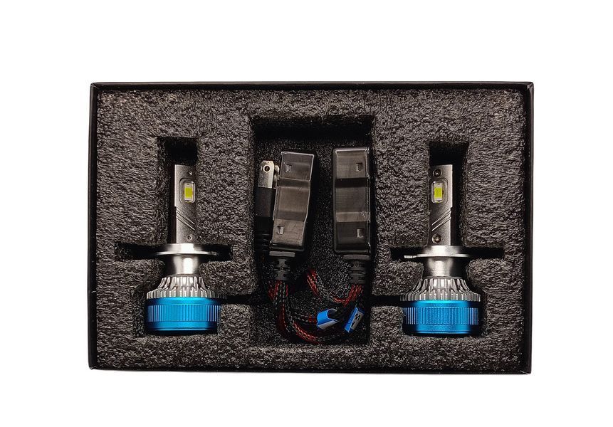 K10 LED лампа H7 12V 60W 9600Lm 6000K Canbus &mdash; основне фото товару