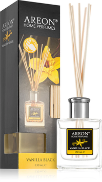 Аромадифузор для дому з паличками Areon Home Perfume Vanilla Black 150 мл &mdash; основне фото товару