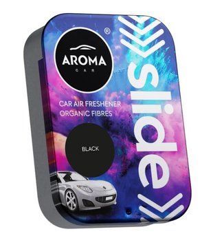 Ароматизатор у машину Aroma Car Organic Slide Black (Чорний), сухий, під сидіння, 30 г (11690)