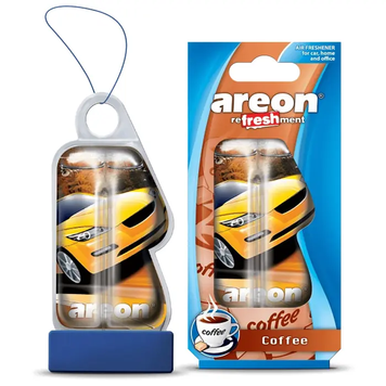 Ароматизатор у машину Areon Liquid Coffee, рідкий підвісний флакон, 8,5 мл (LC02)