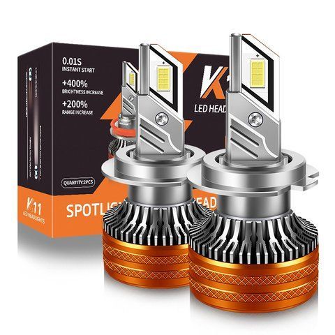 K11 LED лампа H7 12V 80W 13000Lm 6000K &mdash; основне фото товару