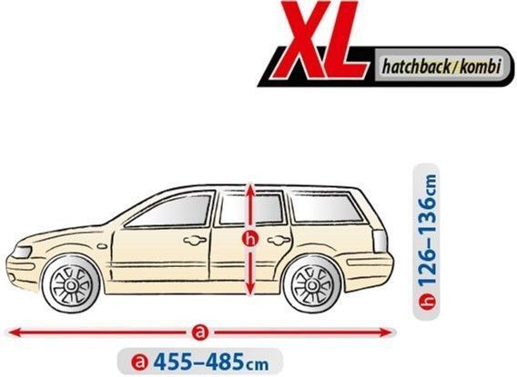 Тент на авто Kegel Optimal Garage для хэтчбека XL 450-480&times;136 см (4317) &mdash; основное фото товара