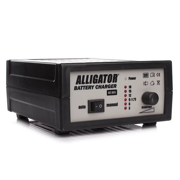Alligator AC805 зарядное устройство для аккумулятора 18A 12V &mdash; основное фото товара