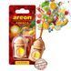 Ароматизатор у машину Areon Fresco Tutti Frutti, рідкий підвісний флакон, 4 мл (FRTN23)
