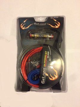 Провод для сабвуфера + предохранитель 8AWG (8,36 кв.м) 4,5 м "GELONG" GL-899 (2-канальный) 2763 &mdash; основное фото товара