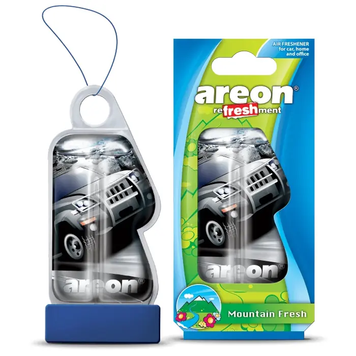 Ароматизатор у машину Areon Liquid Mountain Fresh, рідкий підвісний флакон, 8,5 мл (LC10)