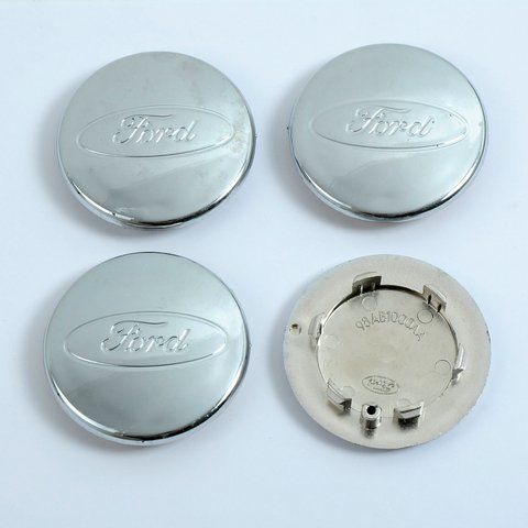 FORD ковпачки на диски (52/69 мм) хром 4 шт &mdash; основне фото товару