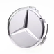 Ковпачки на диски Mercedes 60/56 мм сірі (1 шт) &mdash; фото 1