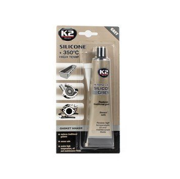 Герметик для прокладок K2 Bond Silicone серый 85 г (B250N) &mdash; основное фото товара