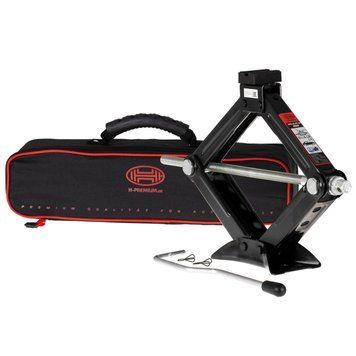 Heyner UltraLift 347150 Домкрат ромбический механический 1,5 т, резиновая подушка