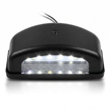 Підсвічування номера 12/24V діодне 6 LED Чорна "Form Plas" FR0215 Туреччина (2шт./уп)