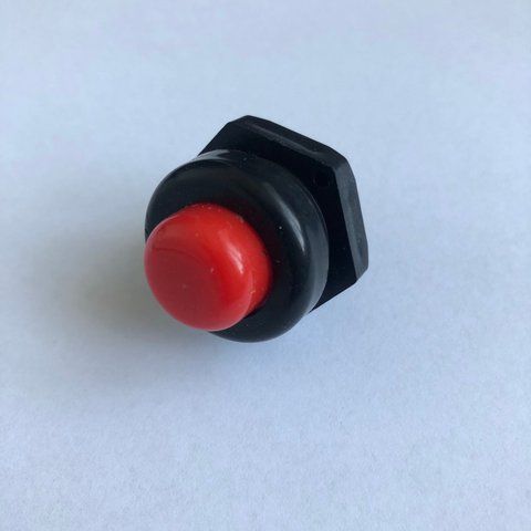 Выключатель стартера 12-24V красный круглый A-0020 &mdash; основное фото товара