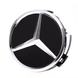 Mercedes ковпачки на диски (60/56 мм) чорний 1 шт аналог &mdash; фото товару 1 з 2