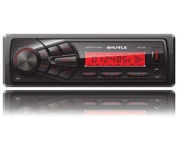 Автомагнітола Shuttle SUD335 Black/Red USB, SD, пульт, 4x45 Вт