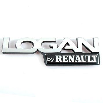 Емблема - напис "LOGAN by RENAULT" скотч 3M 145х25мм 5836