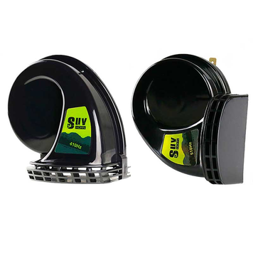Сигнал на авто улитка MrHorn YW-A 047 12V &Oslash;75 мм 410/510 Hz 2-контактный защитная крышка &mdash; основное фото товара