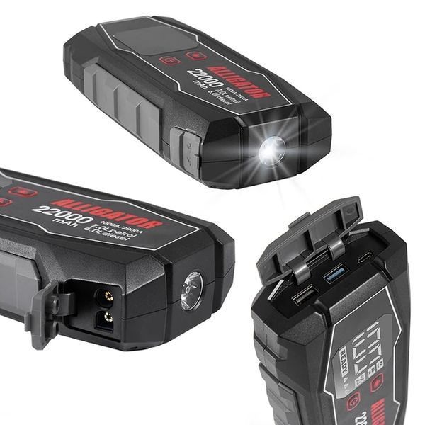 Alligator Jump Starter JS845 пусковое устройство бустер 1000A/2000A Power Bank 22000mAh &mdash; основное фото товара