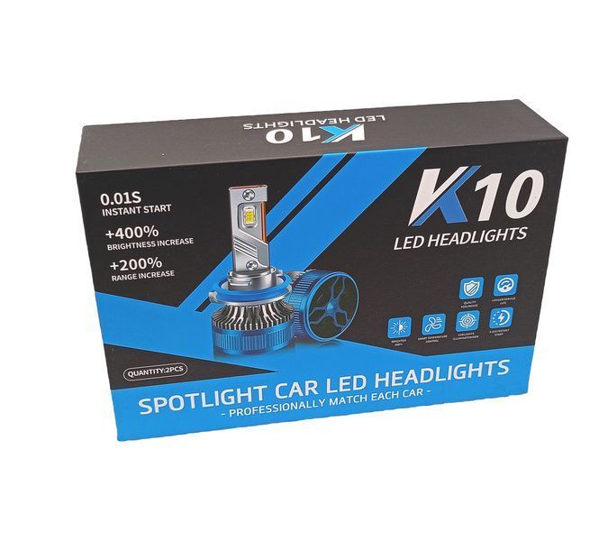 K10 LED лампа H1 12V 60W 9600Lm 6000K Canbus &mdash; основное фото товара