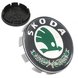 Ковпачки на диски Skoda 65/56 мм старого зразка (1 шт) (3B7601171)
