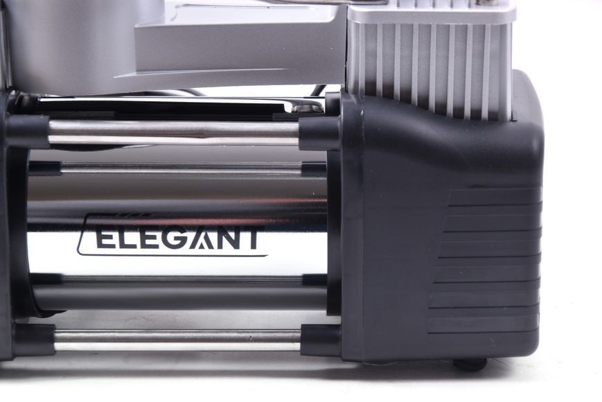 Автомобильный компрессор двухпоршневой Elegant Force MAXI 100090 10 Атм 60 л/мин 300 Вт клеммы АКБ &mdash; основное фото товара