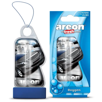 Ароматизатор у машину Areon Liquid Oxygen, рідкий підвісний флакон, 8,5 мл (LC16)
