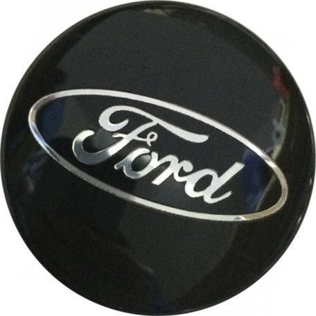 FORD колпачки на диски (56/59 мм) черные 4 шт &mdash; основное фото товара