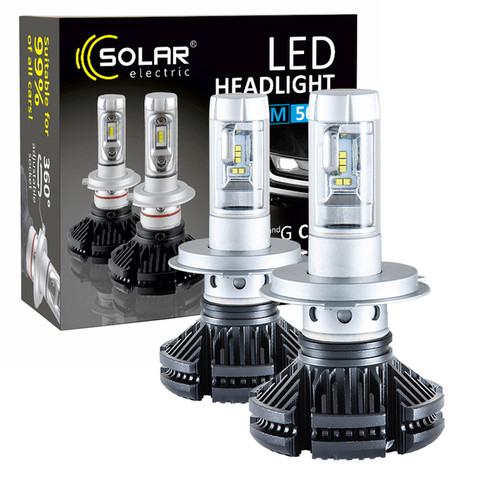 Solar 8804 LED лампа H4 12V 45/70W 6000/8000Lm 6000K &mdash; основне фото товару