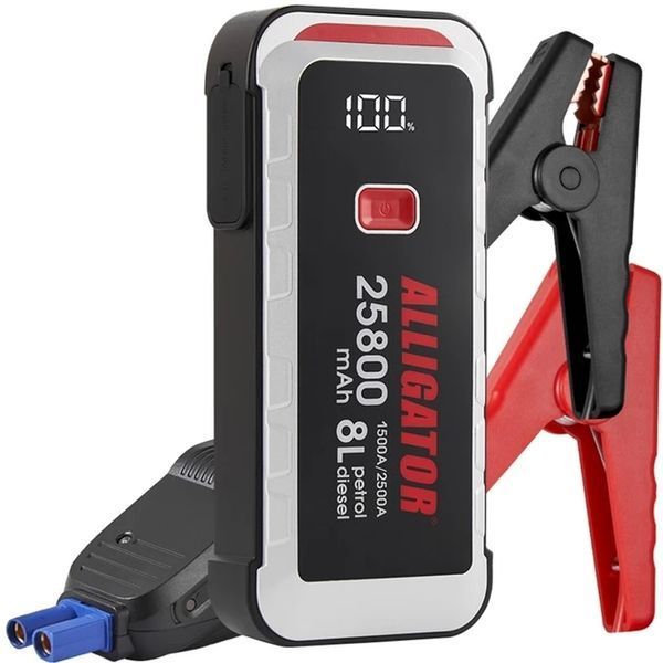 Alligator Jump Starter JS847 пусковое устройство бустер 1500A/2500A Power Bank 25800mAh &mdash; основное фото товара