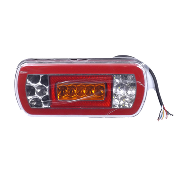 Задній ліхтар Ceray прямокутний LED неоновий 12V 224&times;104&times;51 мм з проводом 1 шт LED-17 (Е-435)