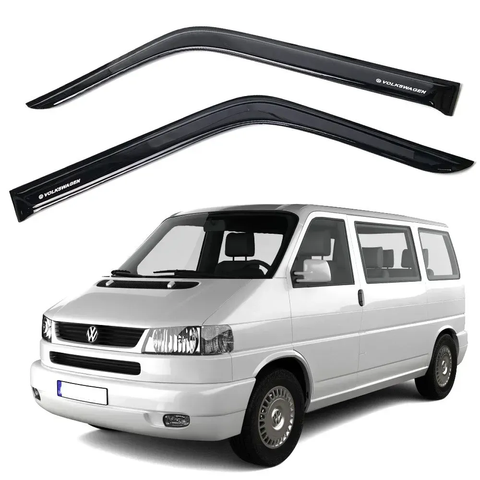 Дефлекторы окон Ветровики VW T-4 2D 1990-2003 г. "Av-Tuning" (на скотче) &mdash; основное фото товара