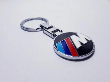 Брелок для Ключей BMW M-Power металл, черный, в коробке &mdash; основное фото товара