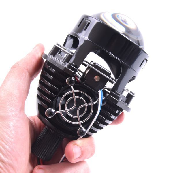 A-series A4 Bi-LED лінза у фари 2.5" 40/50W 6000K 5500 Lm &mdash; основне фото товару