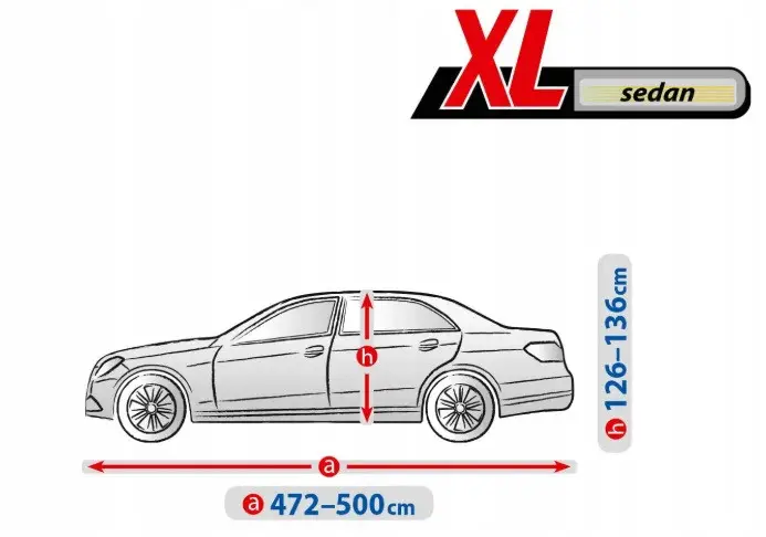 Kegel Optimal Garage II тент Седан XL 472-500х136см (4323) &mdash; основное фото товара