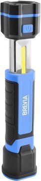 Ліхтар інспекційний Brevia 11340 COB+LED телескопічний, microUSB, 300 lm, 2000 mAh, магніт, гачок &mdash; основне фото товару
