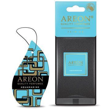 Ароматизатор в машину Areon Premium Aquamarine, сухой подвесной (DP05)