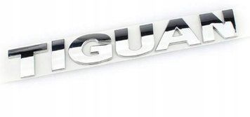Емблема - напис "TIGUAN" (рівна) скотч 150х21 мм 2016-2021 (wiwo 5NA8536872ZZ)